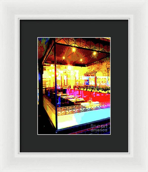 Enoteca - Framed Print