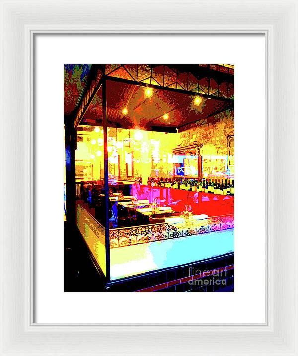 Enoteca - Framed Print