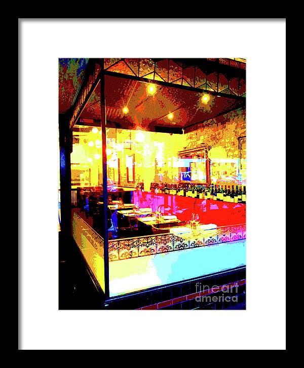 Enoteca - Framed Print