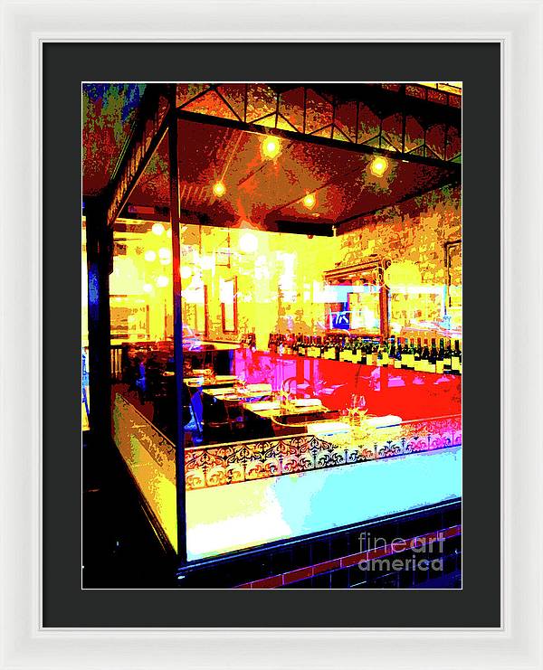 Enoteca - Framed Print