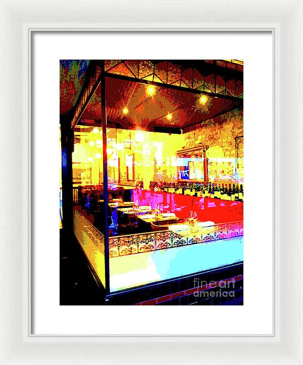 Enoteca - Framed Print