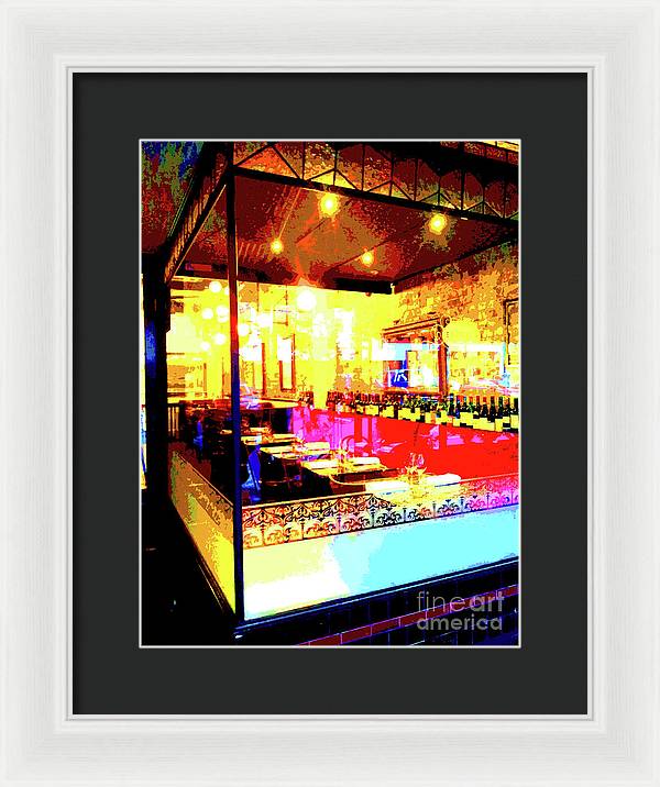 Enoteca - Framed Print