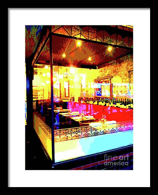 Enoteca - Framed Print